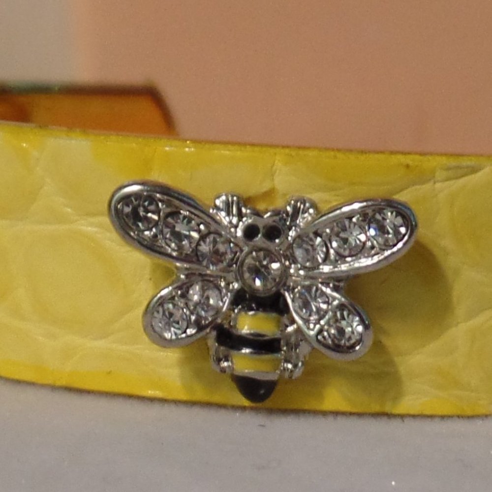 Summer & Sunday Bright Yellow Bumblebee Bracelet